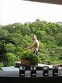 Ross checking out our view from Jade Mountain